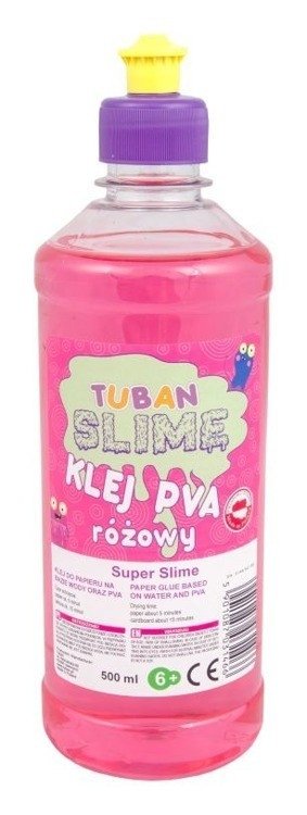 Klej w płynie Tuban 500 ml RÓŻOWY 1466