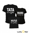 Koszulki Tata/Mama/Wybrane imię dziecka