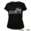 Zestaw koszulek dla przyjaciółek Smart BLONDE fun BRUNETTE