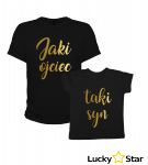 Zestaw koszulek Jaki Ojciec... taka córka/taki syn