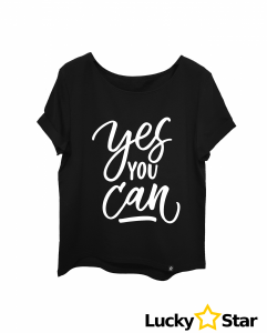 Koszulka Damska Yes you can!