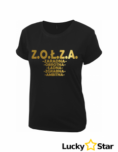 Koszulka Damska Z.O.Ł.Z.A.