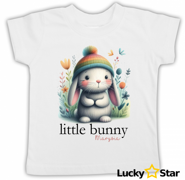 Koszulka dziecięca Króliczek Little bunny dziewczynka