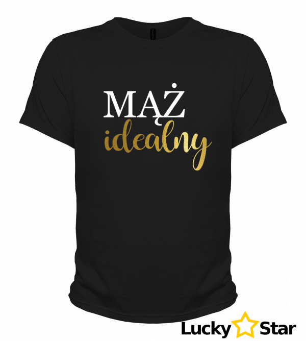 Zestaw koszulek dla par ŻONA idealna, Mąż idealny