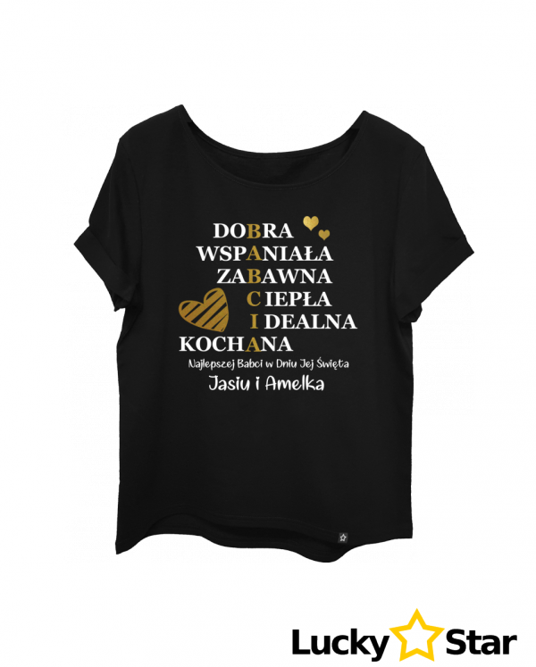 Koszulka Najlepszej Babci w dniu Jej Święta