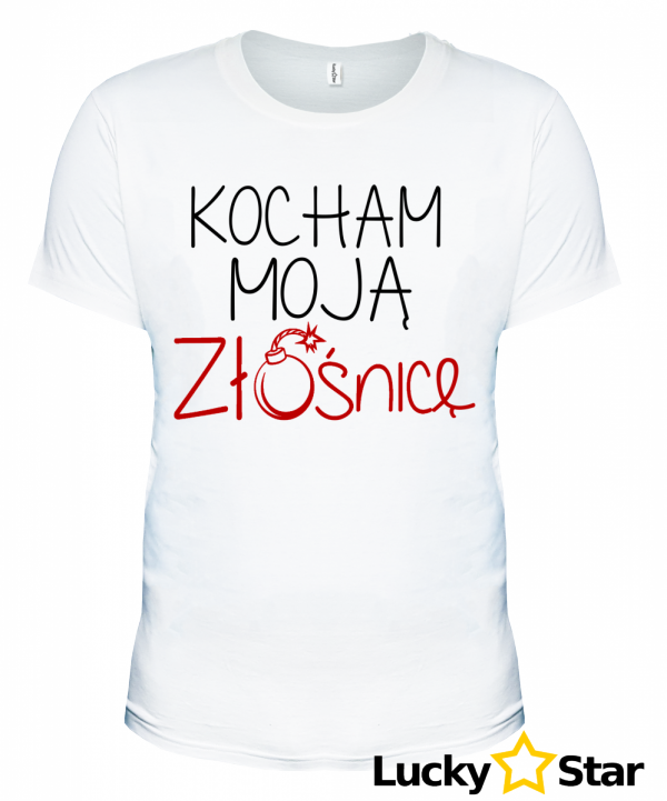 Zestaw koszulek Kocham moją ZŁOŚNICĘ