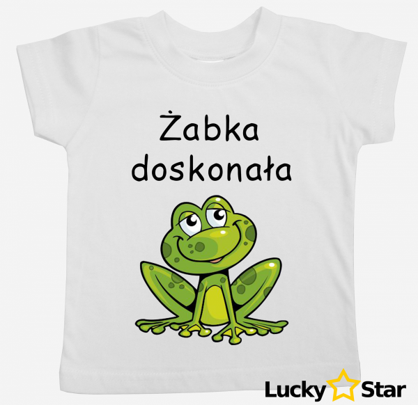 Koszulka dziecięca Żabka doskonała przedszkolaki 