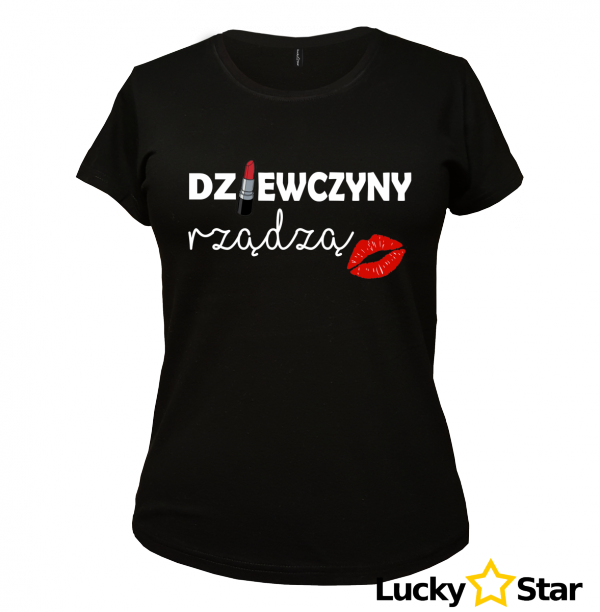 Koszulki dla mamy i córki Dziewczyny rządzą