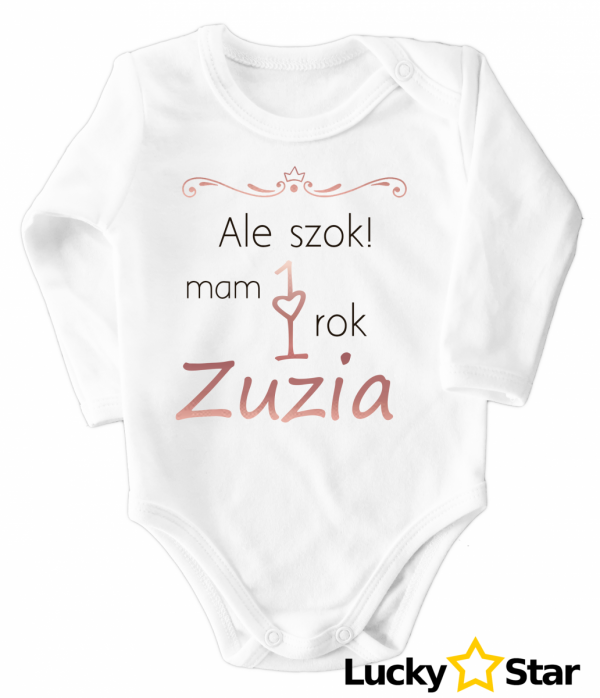 Moje pierwsze urodziny szok mam już rok