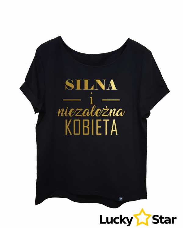 Koszulka Damska Niezależna Kobieta