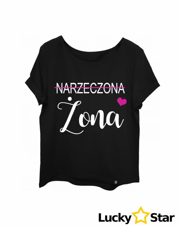 Koszulka Damska Narzeczona ŻONA