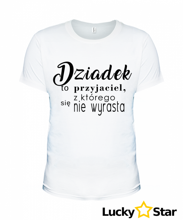Koszulka Męska Dziadek to przyjaciel