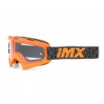 IMX GOGLE MUD ORANGE MATT/GREY/ORANGE SZYBA CLEAR 