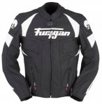 FURYGAN KURTKA MOTOCYKLOWA SKÓRZANA SHELBY WHITE 