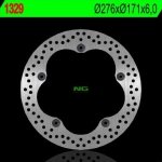 NG1329 TARCZA HAMULCOWA HONDA VFR 1200 '10-'15, VFR 1237 CROSSTOURER '12-'15 (276X171X6) (5X10,5) 