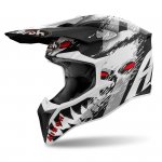 AIROH KASK OFF-ROAD WRAAAP DEMON MATT 