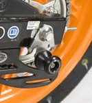 Rolki Wahacza RG Racing Offset Honda Cbr125R 11 Black 