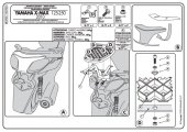 GIVI SR370M STELAŻ KUFRA CENTRALNEGO MONOLOCK YAMAHYA X-MAX 