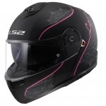 LS2 KASK SYSTEMOWY FF908 STROBE II M.BLACK PINK-06 
