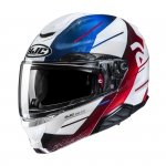 HJC KASK SYSTEMOWY RPHA91 BLAT BLACK/WHITE/BLUE 