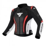 SHIMA KURTKA SKÓRZANA MIURA 2.0 JKT RED FLUO 