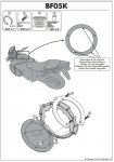 Kappa BF05K Pierścień mocujący tanklock Yamaha 