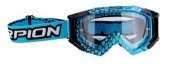 SCORPION GOGLE BLUE CYAN-BLACK E16 