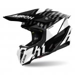 AIROH KASK OFF-ROAD TWIST 3 THUNDER BLACK/WH GLOSS 