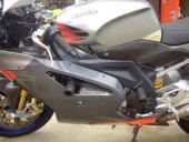 Crashpady Classic RG Racing Aprilia Rsvr/Factory 04 Rear Engine Mount Black 