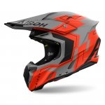 AIROH KASK OFF-ROAD TWIST 3 DIZZY ORANGE FLUO MATT 