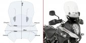 GIVI AF3112 SZYBA REGULOWANA AIRFLOW SUZUKI DL650 V-STROM 