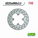 NG TARCZA HAMULCA PRZÓD HONDA CR 80 86-95 NG748 