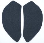 Tankpad Antypoślizgowy 2 Części RG Racing Kawasaki Zx6R (09-12) Black 