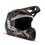 FOX KASK OFF-ROAD V1 ATLAS GREY/RED 