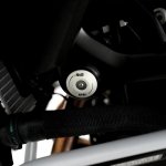 Zaślepki Ramy RG Racing Bmw F900Gs(A) 24- / F850Gs 22- / F900R 20- Lewa Black 