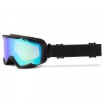 IMX GOGLE SNOW BLACK MATT/BLACK GREEN IRRIDIUM 