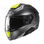 HJC KASK SYSTEMOWY I91 ARVEN GREY/YELLOW 