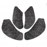 Tankpad Antypoślizgowy 4 Części RG Racing Kawasaki Zx6R (636) 13- Black 