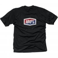 100 PROCENT T-SHIRT OFFICIAL KOLOR CZARNY 100 PROCENT T-SHIRT OFFICIAL KOLOR CZARNY