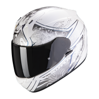 SCORPION KASK INTEGRALNY EXO-390 CLARA WHITE-SILVE SCORPION KASK INTEGRALNY EXO-390 CLARA WHITE-SILVE
