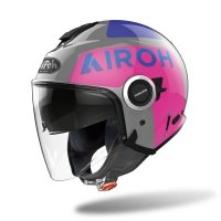 AIROH KASK OTWARTY HELIOS UP PINK GLOSS
