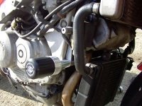 Crashpady Classic RG Racing Honda Rvf400 (Nc35) Alt. Kit Black