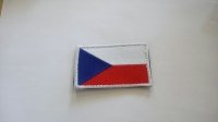 REBELHORN ODZNAKA NA RZEP FLAGA CZECH WHITE/RED/BL REBELHORN ODZNAKA NA RZEP FLAGA CZECH WHITE/RED/BL