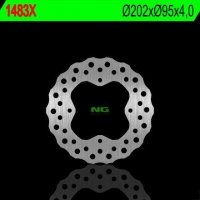 NG TARCZA HAMULCOWA PRZÓD/TYŁ ARCTIC CAT 400/450/500/550/700 '12-'15 (202X95X4) (4X8,5MM) NG1483 NG TARCZA HAMULCOWA PRZÓD/TYŁ ARCTIC CAT 400/450/500/550/700 '12-'15 (202X95X4) (4X8,5MM) NG1483