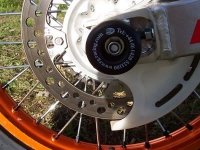 Slidery Wahacza RG Racing Crf250-450 02-04 / Crx250 04 Black