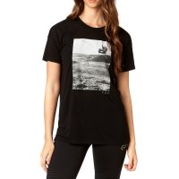 FOX LADY PICOGRAM BLACK T-SHIRT FOX LADY PICOGRAM BLACK T-SHIRT