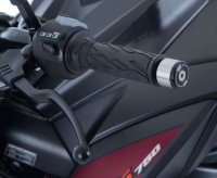 Końcówki Kierownicy RG Racing Suzuki Gsx-S750 17, Yamaha Xmax 300 17-, Suzuki Gsx-R125 Black