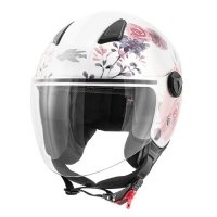 KAPPA KASK KV28 MIAMI ELISE OTWARTY JET DAMSKI KOLOR BIAŁY / RÓŻOWY KAPPA KASK KV28 MIAMI ELISE OTWARTY JET DAMSKI KOLOR BIAŁY / RÓŻOWY