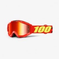 100 PROCENT GOGLE ACCURI JR YOUTH SAARINEN CZERWON 100 PROCENT GOGLE ACCURI JR YOUTH SAARINEN CZERWON