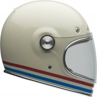 KASK INTEGRALNY BELL BULLITT DLX STRIPES PEARL WH. KASK INTEGRALNY BELL BULLITT DLX STRIPES PEARL WH.